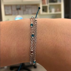 Pura Vida Chain Bracelet (never worn)